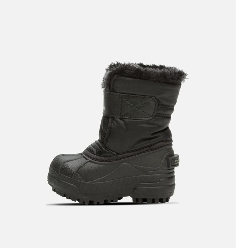 Kids Snow Boots Black - Sorel Toddler Commander™ - 057428-FVZ